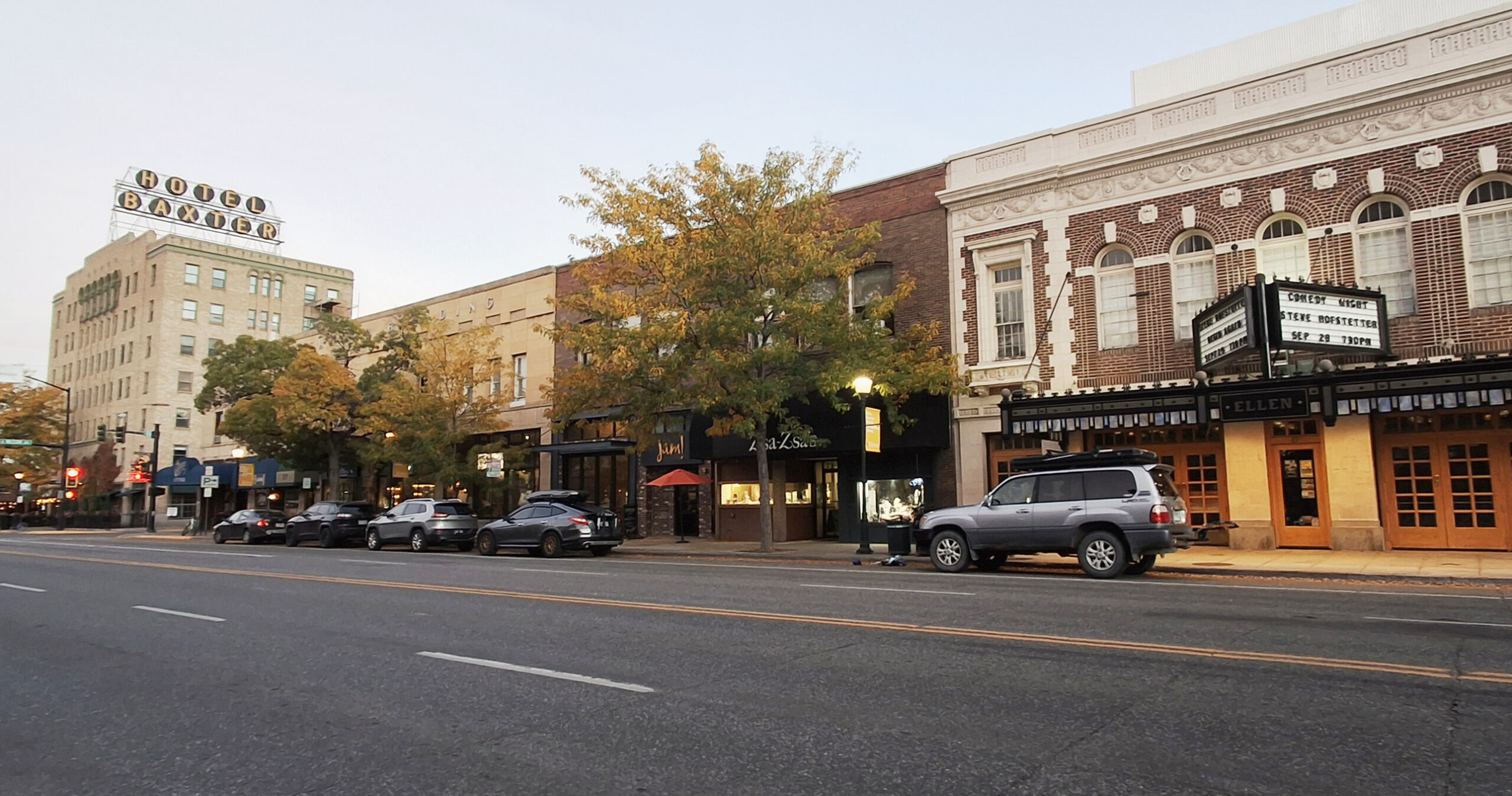 Bozeman Downtown area